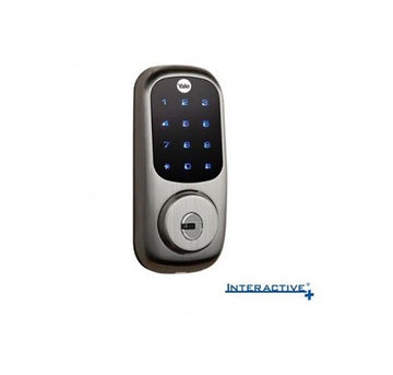 Yale Real Living Electronic Deadbolt with Mul-t-lock Interactive+ cylinder